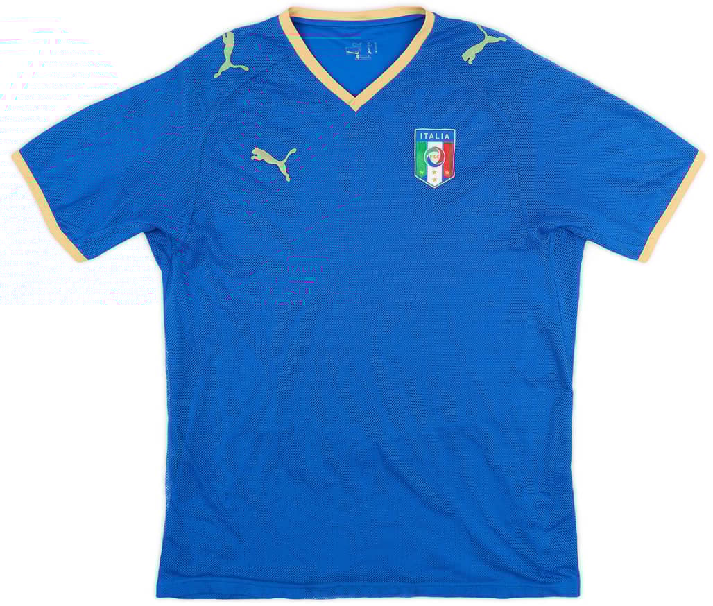 2007-08 Italy Home Shirt - 6/10 - (L)
