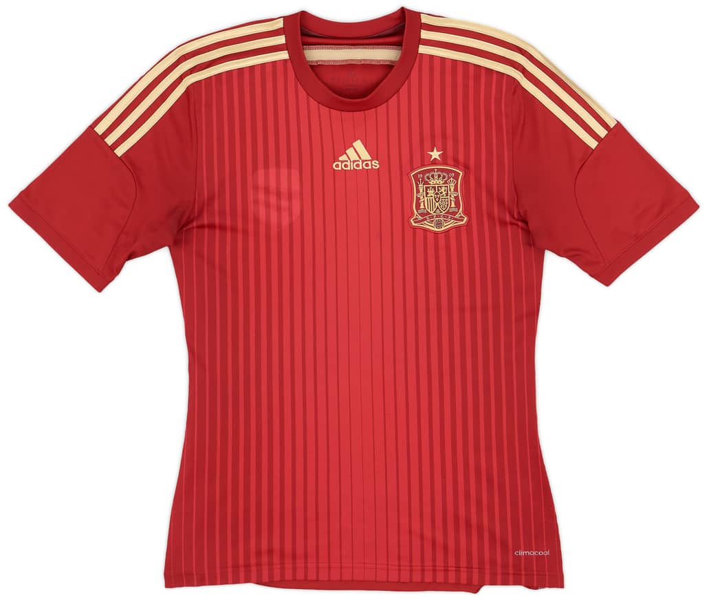 2013-15 Spain Home Shirt - 4/10 - (S)