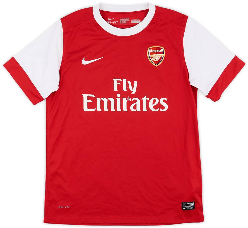 2010-11 Arsenal Home Shirt - 5/10 - (L.Boys)