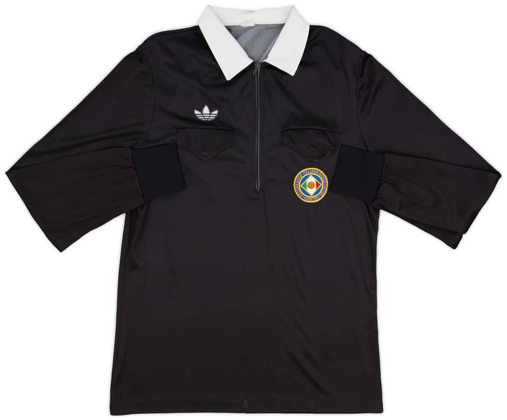 1980s Italy FIGC adidas Referee L/S Shirt - 6/10 - (L/XL)
