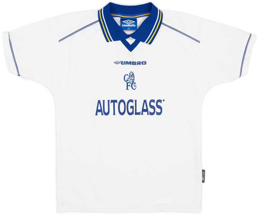 1998-00 Chelsea Away Shirt - 8/10 - (L.Boys)