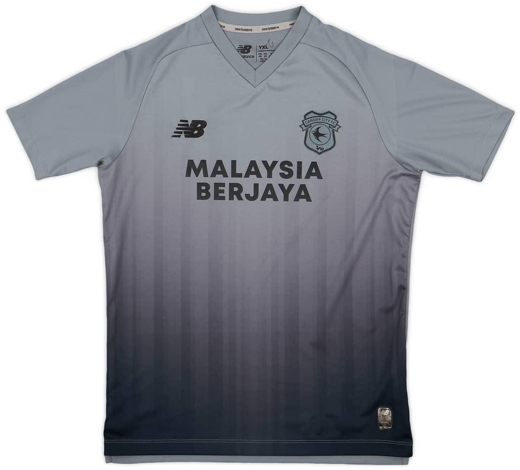 2022-23 Cardiff City Away Shirt - 9/10 - (XL.Boys)