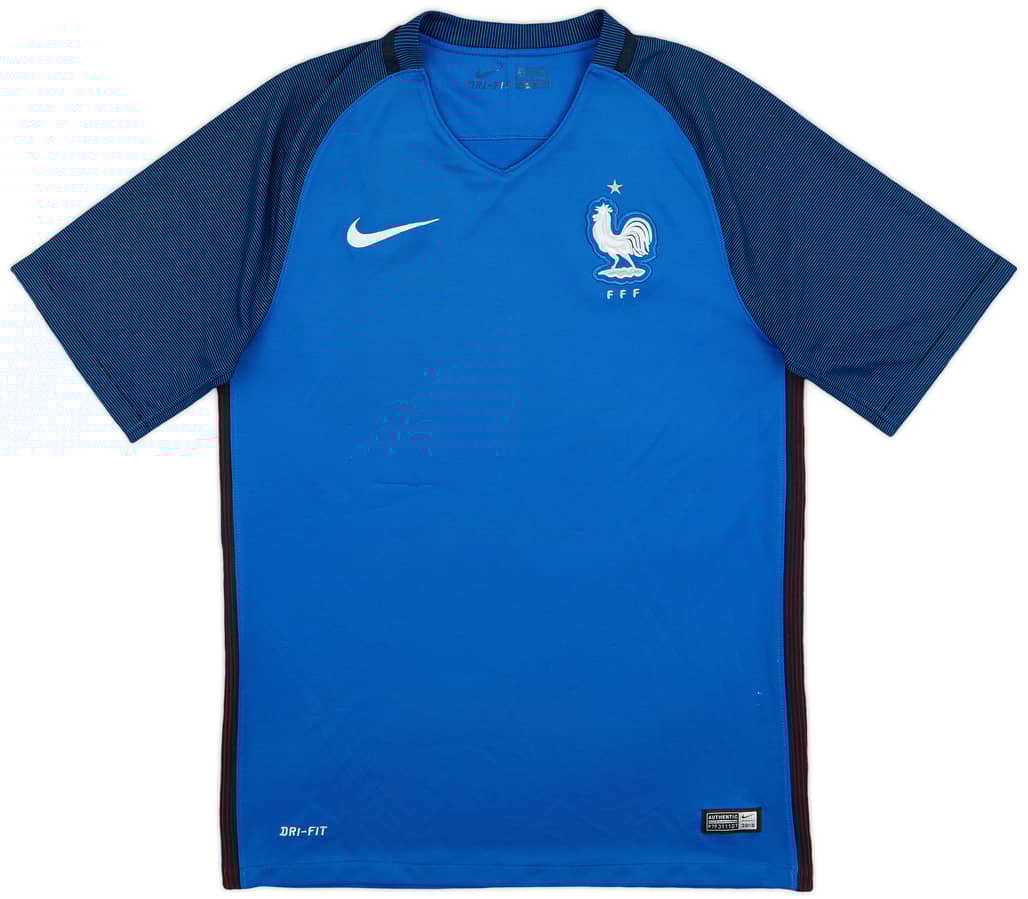 2016-17 France Home Shirt - 8/10 - (S)