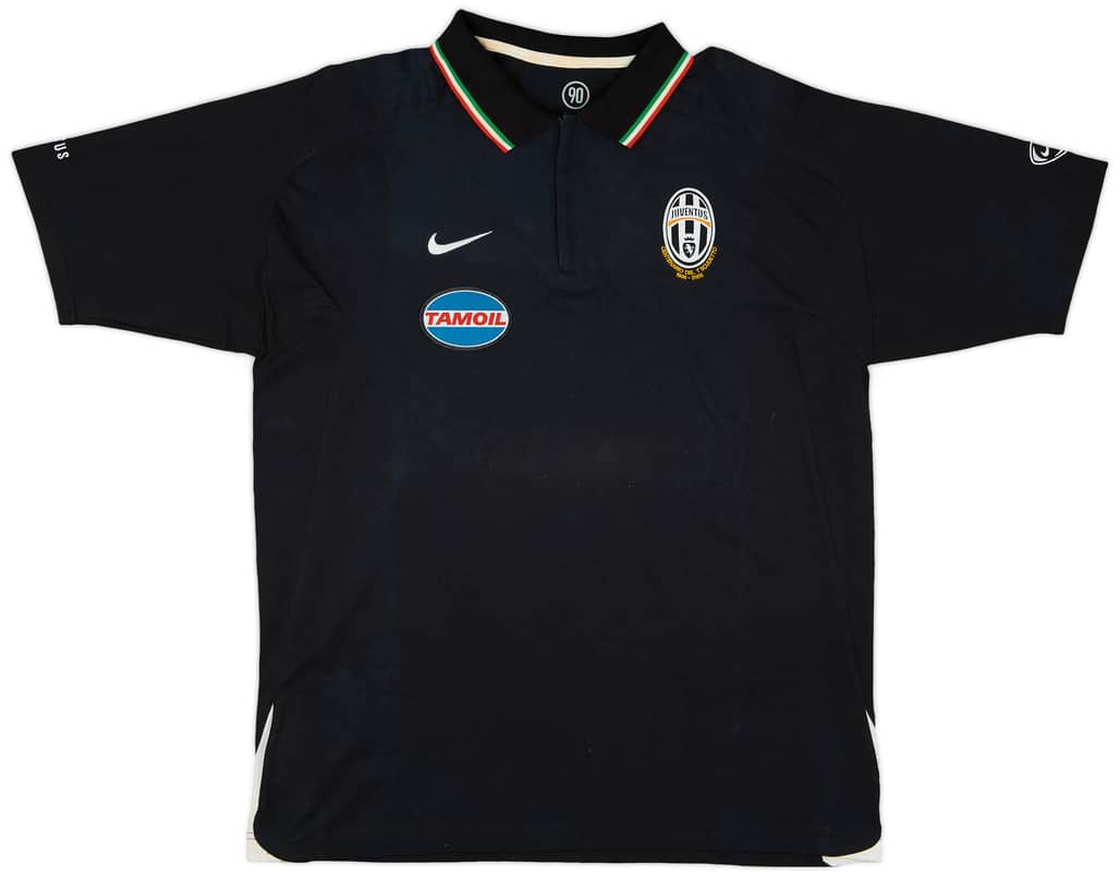 2005-06 Juventus Nike 1/4 Zip Polo Shirt - 6/10 - (XL)