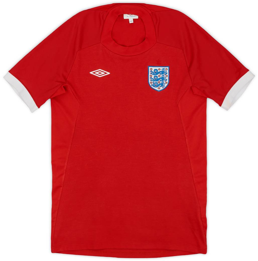 2010-11 England Away Shirt - 9/10 - (L.Boys)