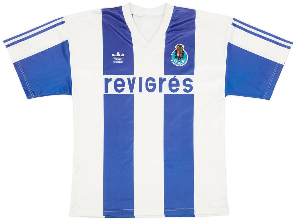 1990-92 Porto Home Shirt - 7/10 - (L)