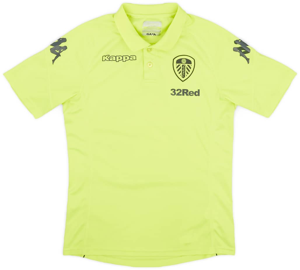2017-18 Leeds United Kappa Polo Shirt - 8/10 - (M)