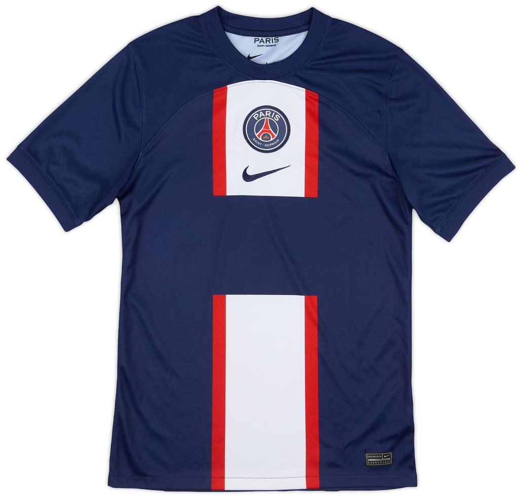 2022-23 Paris Saint-Germain Home Shirt - 5/10 - (S)