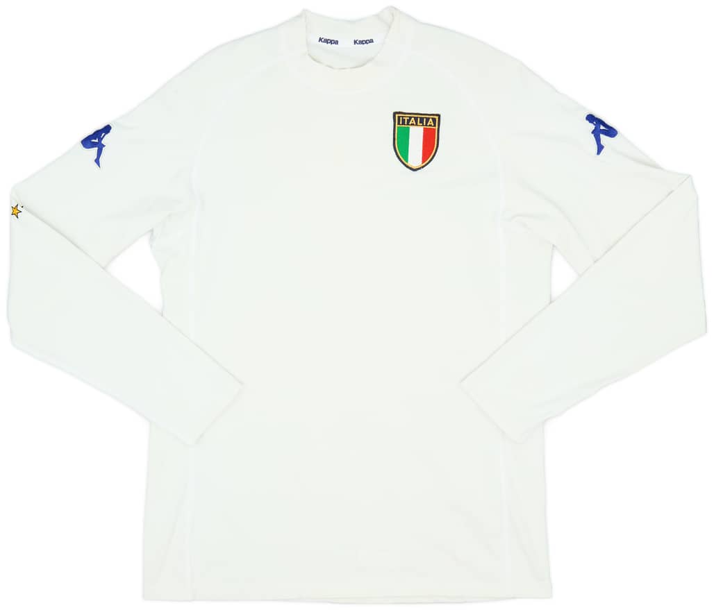 2000-01 Italy Away L/S Shirt - 9/10 - (XXL)