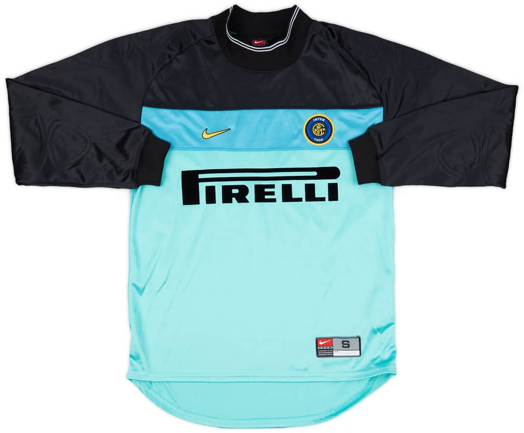 1999-00 Inter Milan GK Shirt - 8/10 - (S)