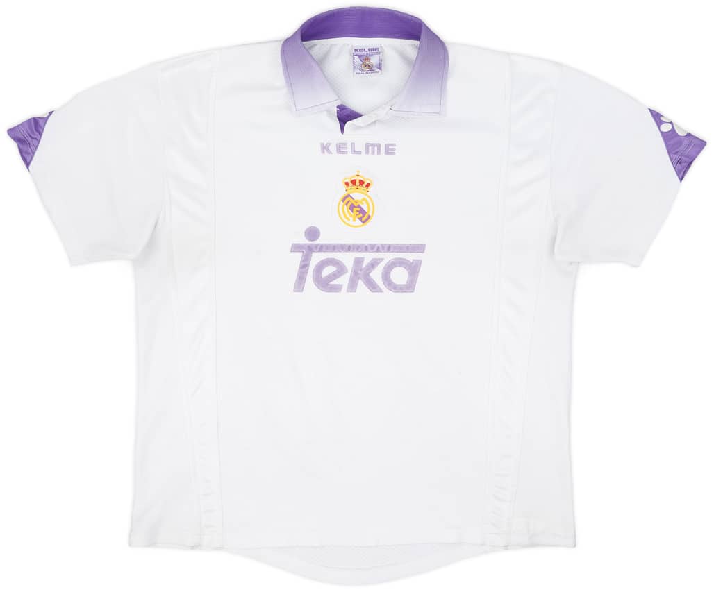1997-98 Real Madrid Home Shirt - 5/10 - (XL)