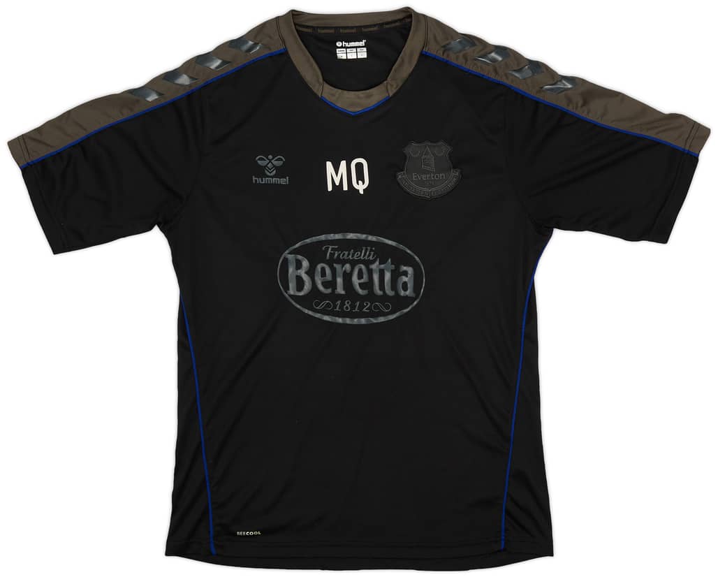 2020-21 Everton Staff Issue Hummel Training Shirt MQ - 8/10 - (M)