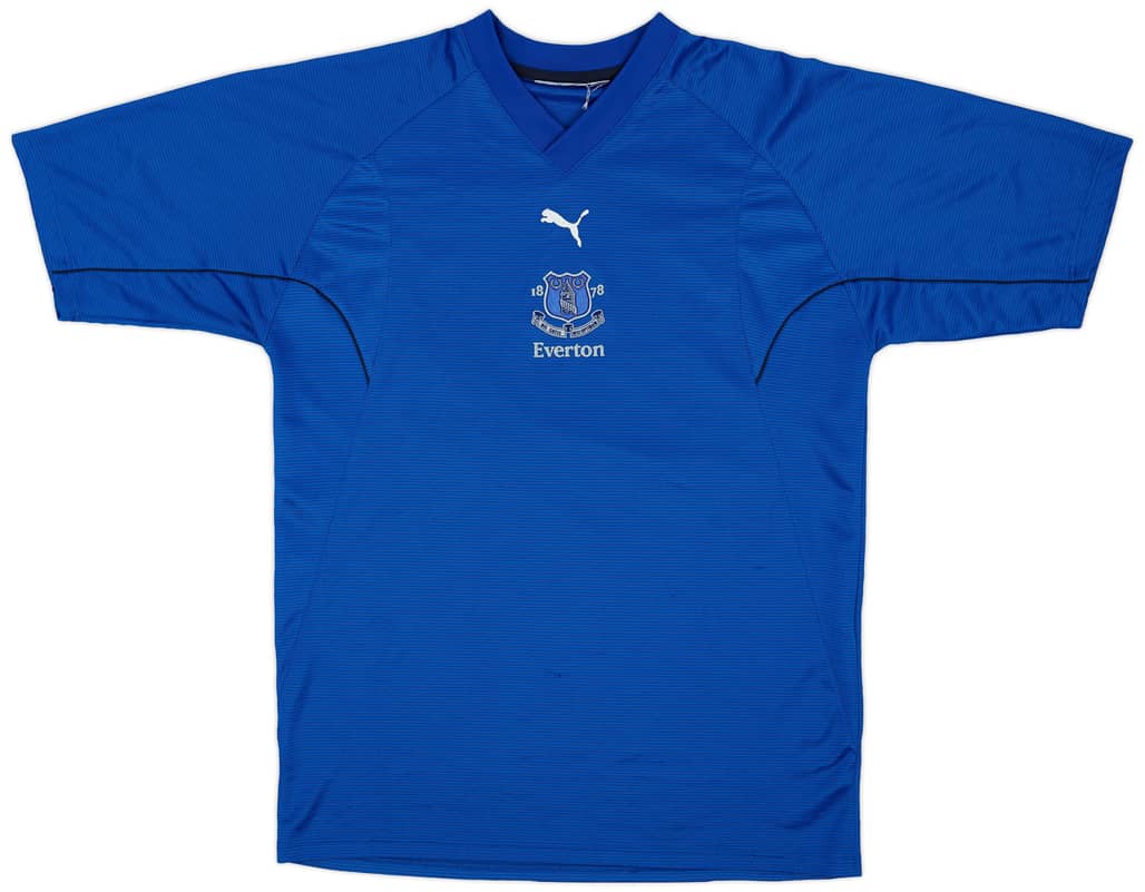 2000-02 Everton Puma Training Shirt - 8/10 - (L)