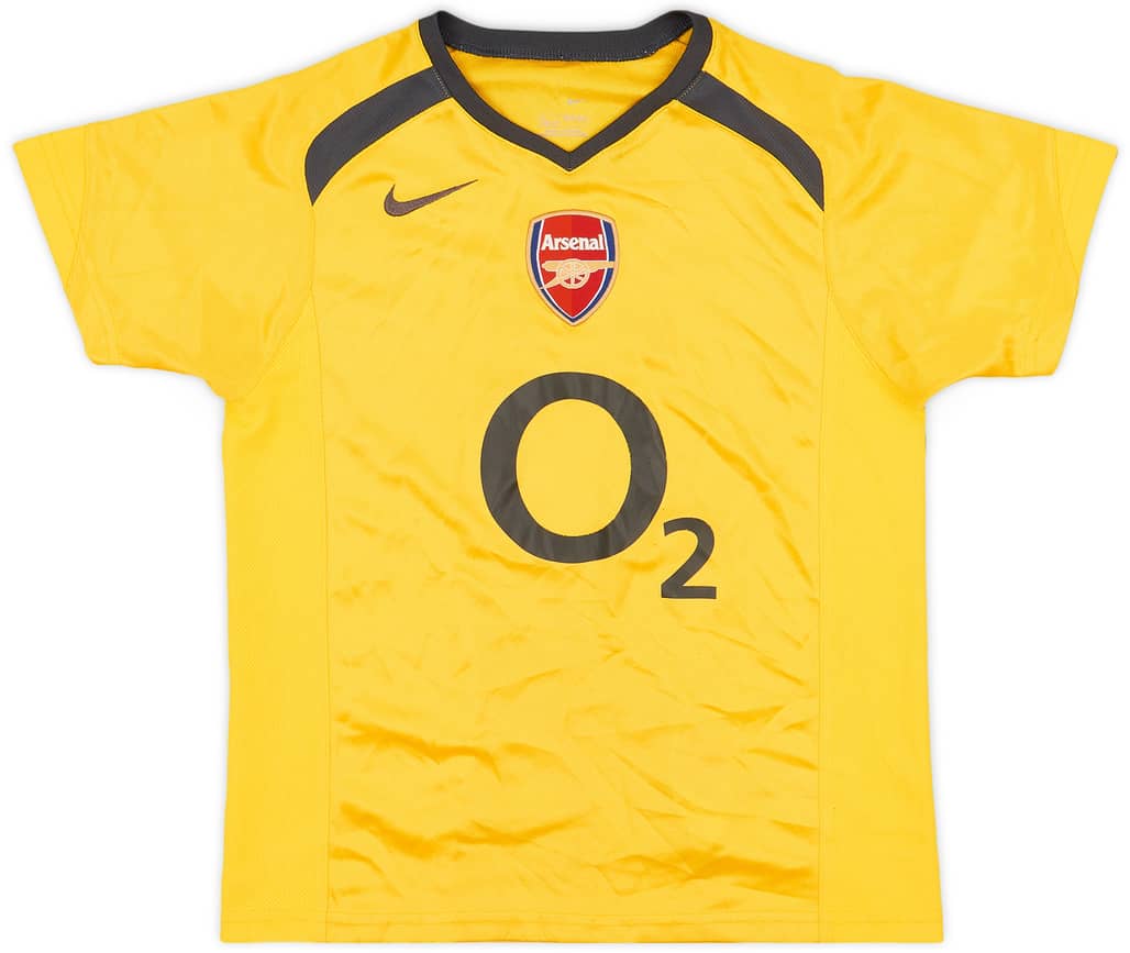 2005-06 Arsenal Away Shirt - 7/10 - (6-7 Years)