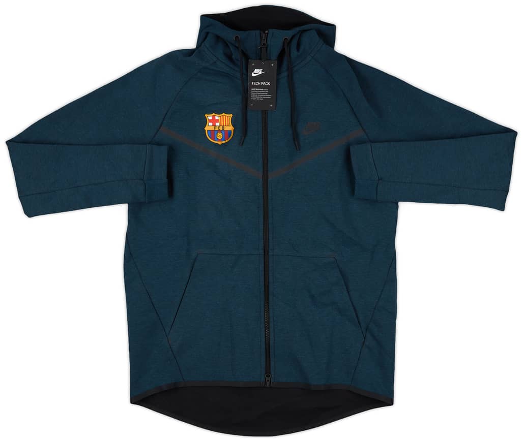 2018-19 Barcelona Nike Tech Fleece Hooded Top (L)
