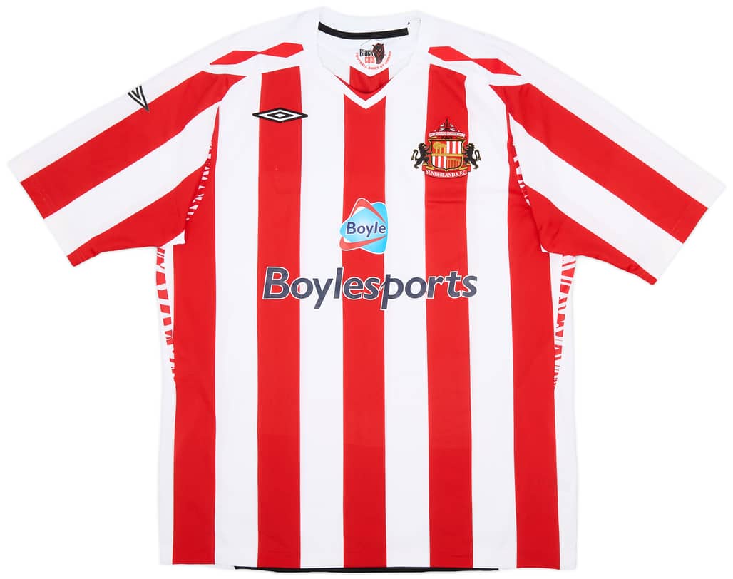 2007-08 Sunderland Home Shirt - 9/10 - (XL)