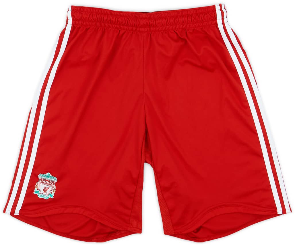2008-10 Liverpool Home Shorts - 9/10 - (L)