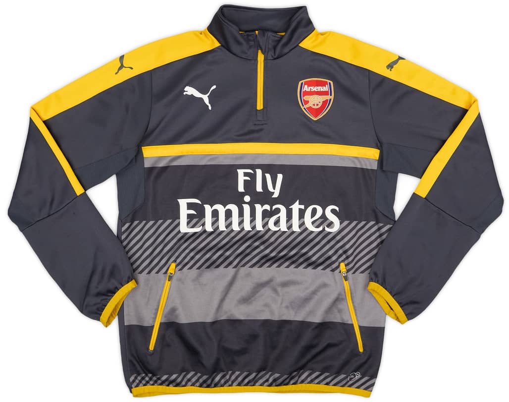 2016-17 Arsenal Puma 1/4 Zip Drill Top - 6/10 - (XL.Boys)