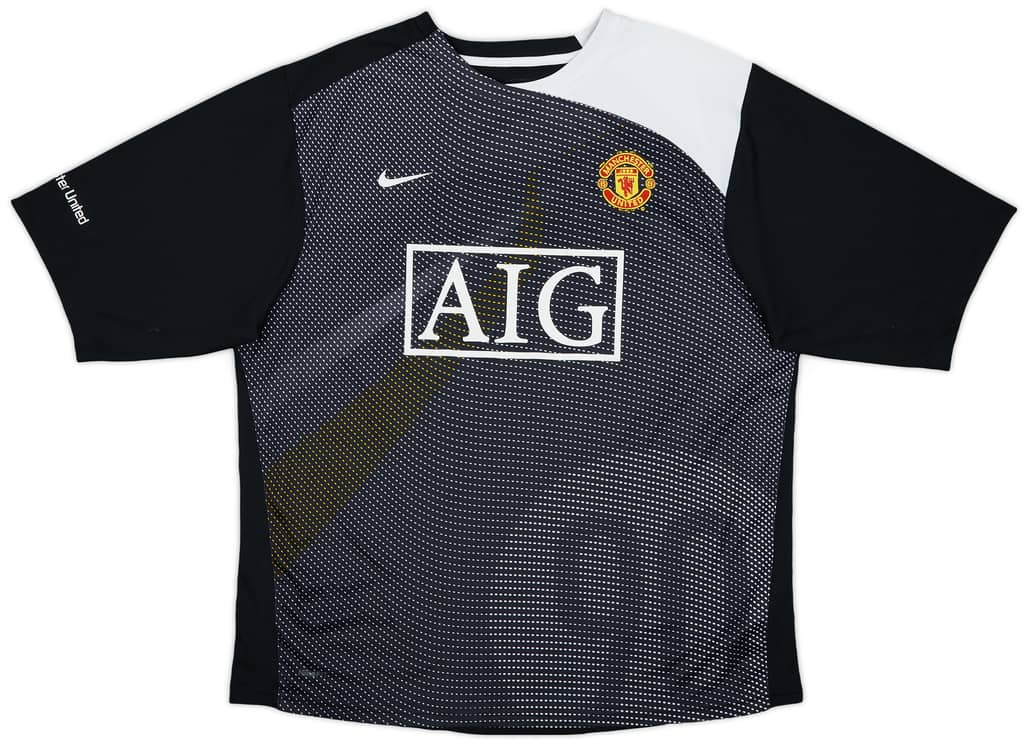 2008-09 Manchester United Nike Training Shirt - 9/10 - (L)