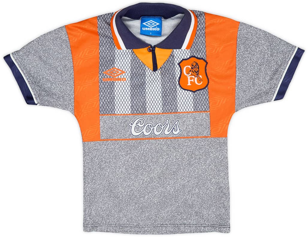 1994-96 Chelsea Away Shirt - 9/10 - (S.Boys)