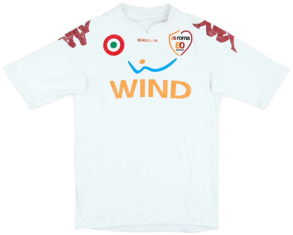 2007-08 Roma Away Shirt - 5/10 - (XL)