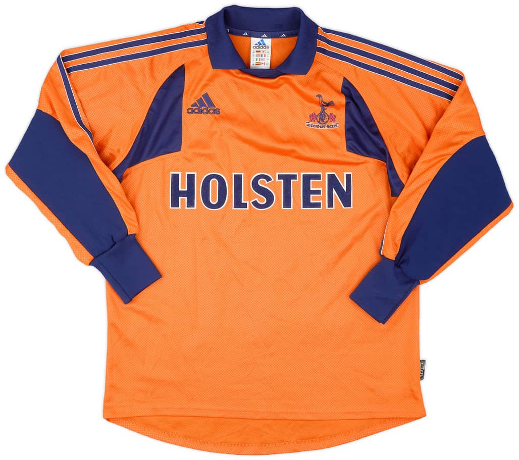 2000-01 Tottenham GK Shirt - 9/10 - (XL.Boys)