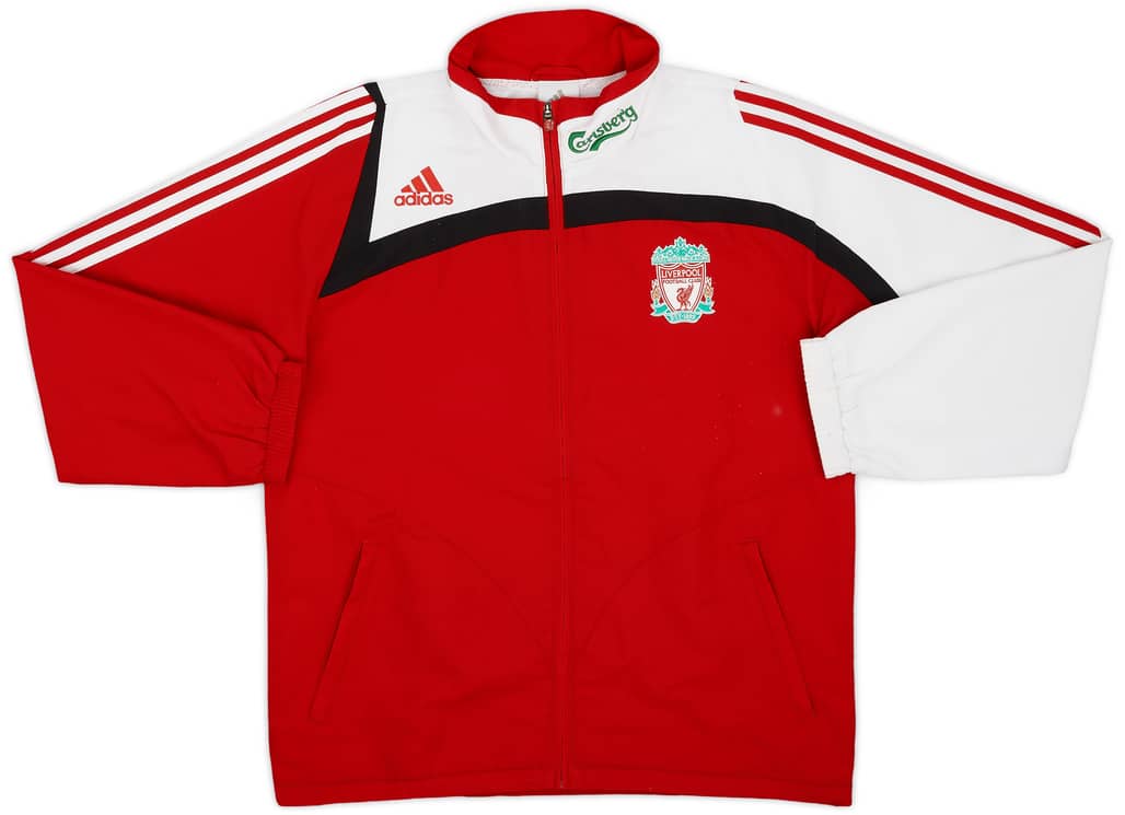 2007-08 Liverpool adidas Track Jacket - 8/10 - (M/L)