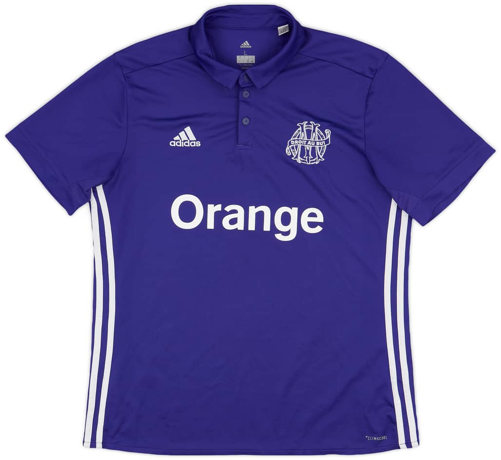 2017-18 Olympique Marseille Third Shirt - 7/10 - (L)