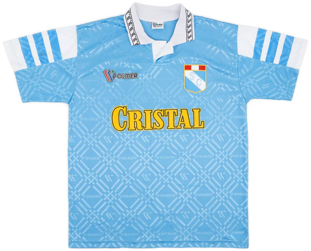 1990s Sporting Cristal Home Shirt - 7/10 - (XL)