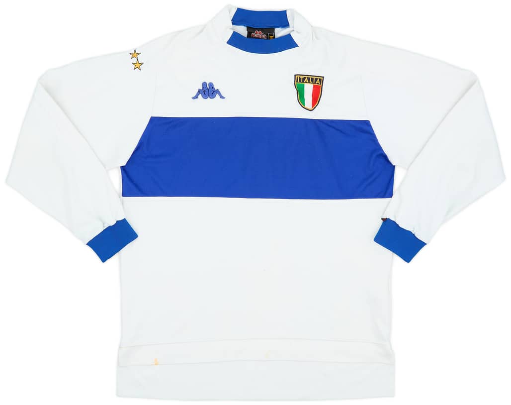 1998-00 Italy Away L/S Shirt - 5/10 - (M)