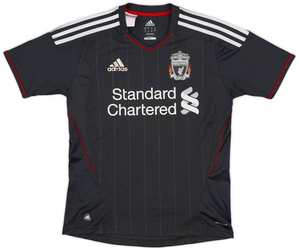2011-12 Liverpool Away Shirt - 8/10 - (L.Boys)