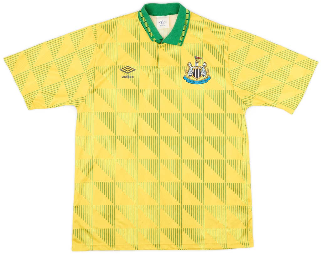 1991-93 Newcastle Away Shirt - 8/10 - (L)
