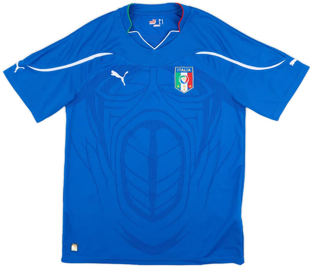 2010-12 Italy Home Shirt - 9/10 - (L)