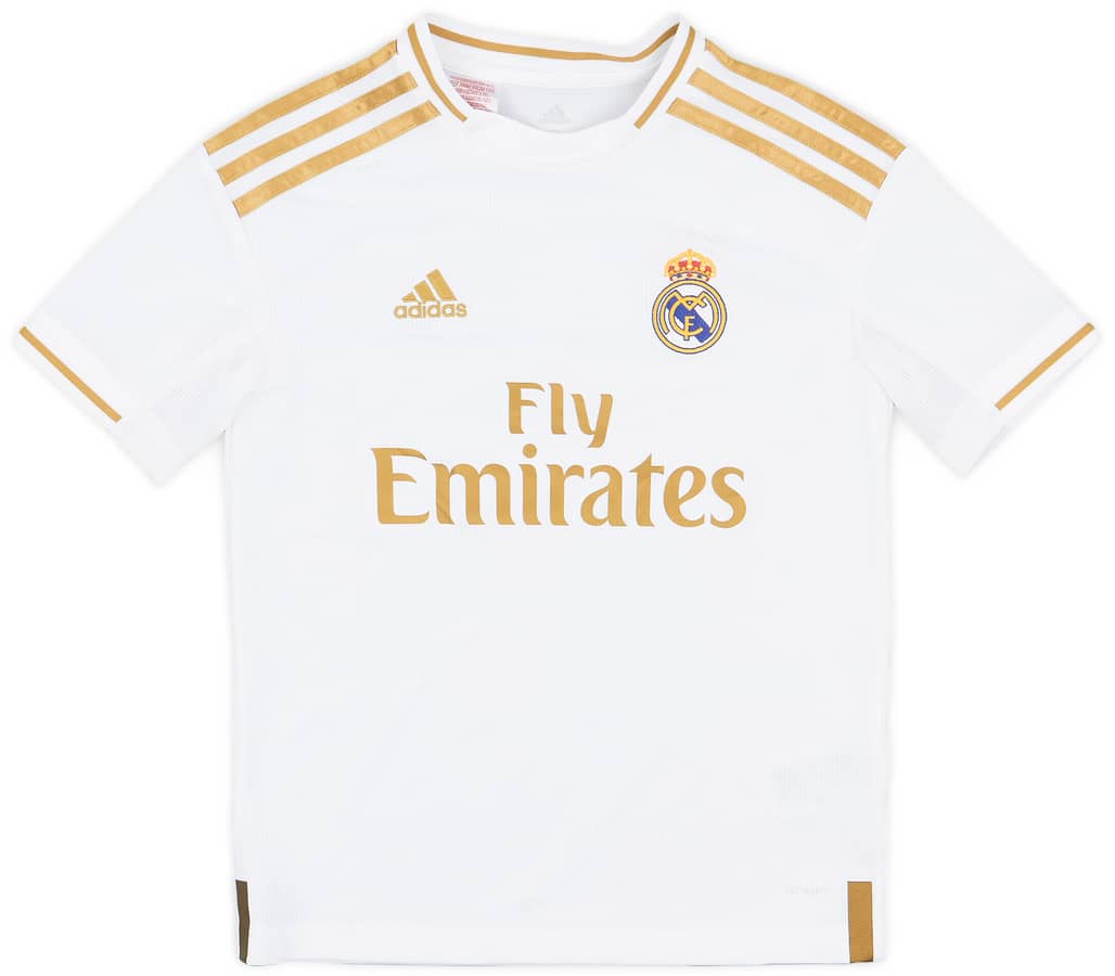 2019-20 Real Madrid Home Shirt - 9/10 - (S.Boys)
