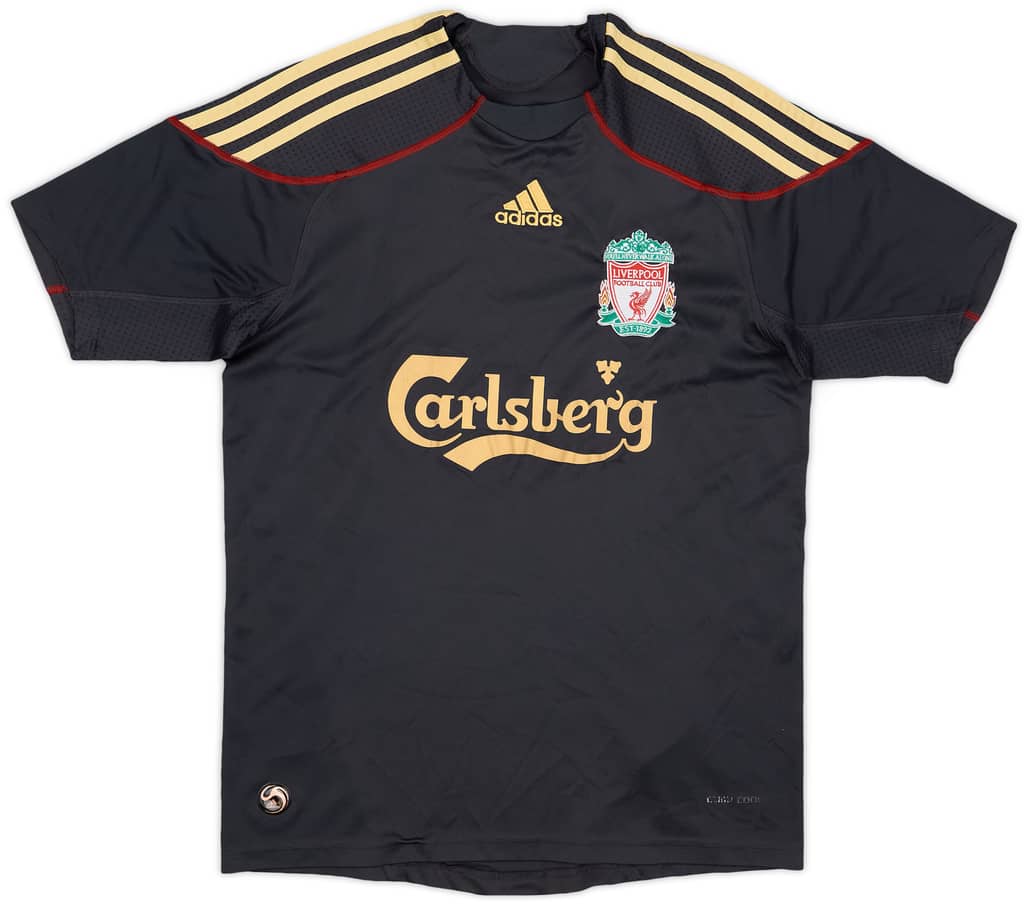 2009-10 Liverpool Away Shirt - 6/10 - (L.Boys)