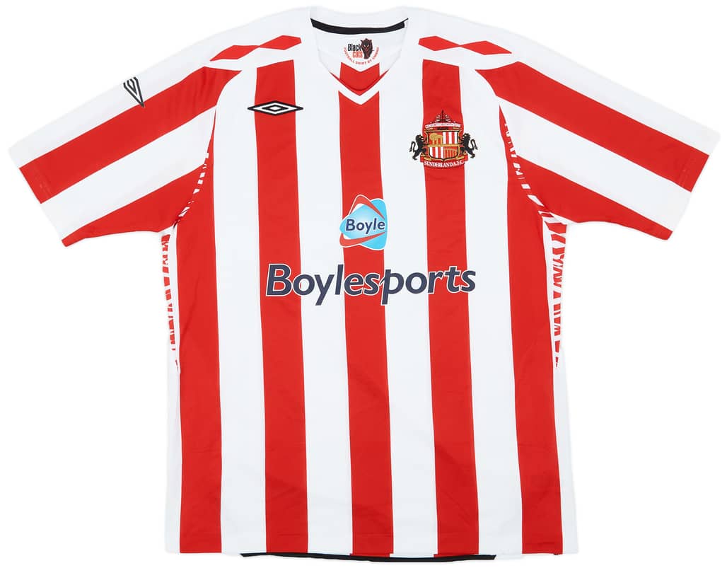 2007-08 Sunderland Home Shirt - 9/10 - (XL)