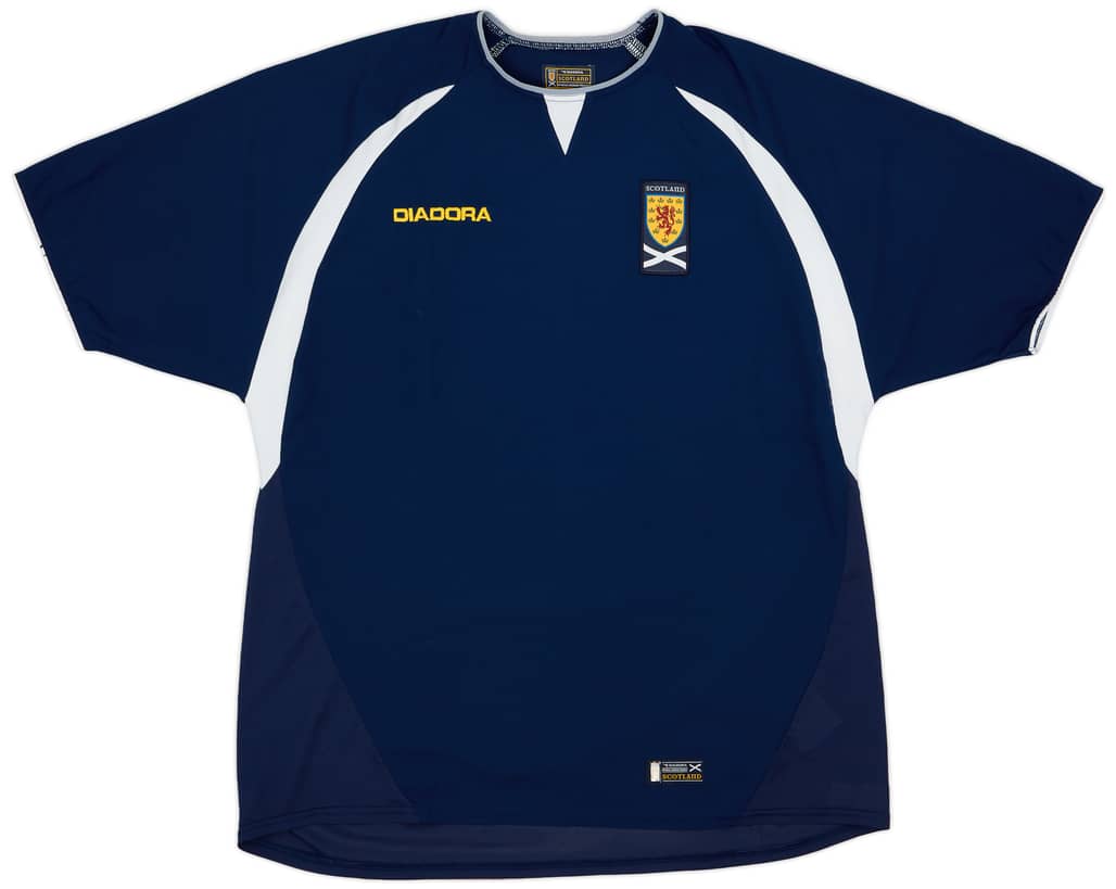 2003-05 Scotland Home Shirt - 7/10 - (L)