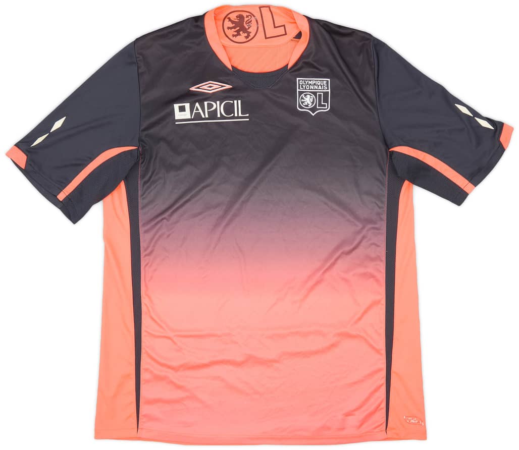 2009-10 Lyon Away Shirt - 7/10 - (L)