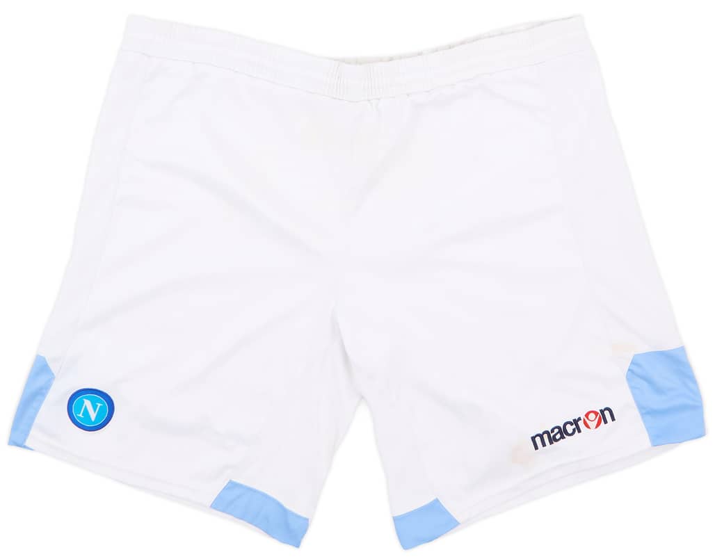 2010-11 Napoli Home Shorts - 4/10 - (XL)