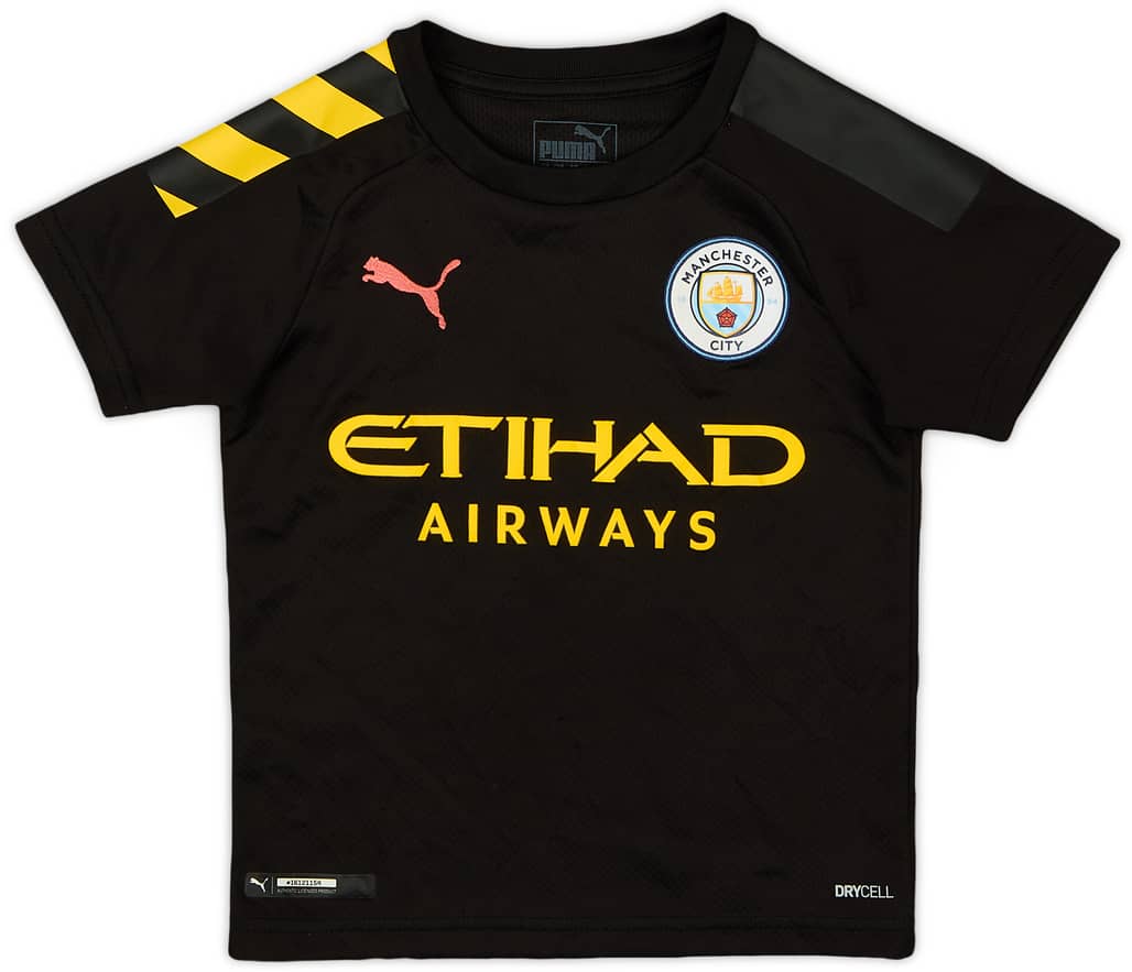 2019-20 Manchester City Away Shirt - 8/10 - (3-4 Years)