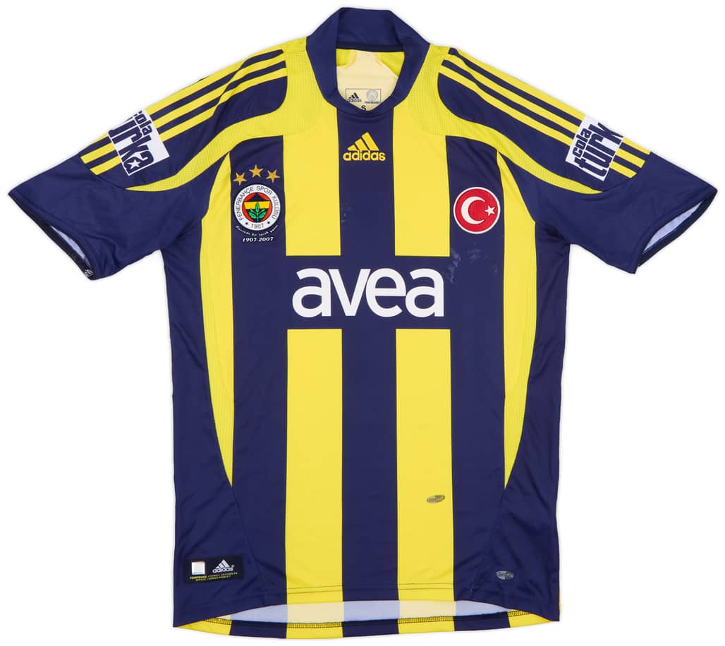 2007-08 Fenerbahce Home Shirt - 6/10 - (S)