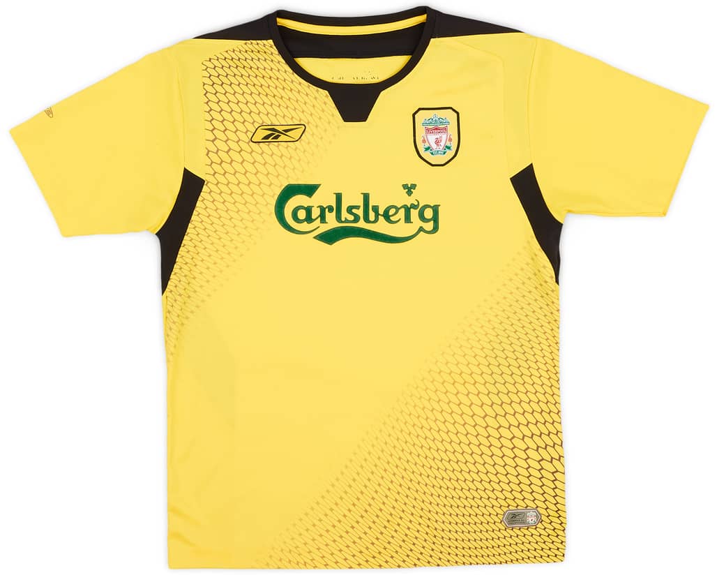 2004-06 Liverpool Away Shirt - 7/10 - (L.Boys)