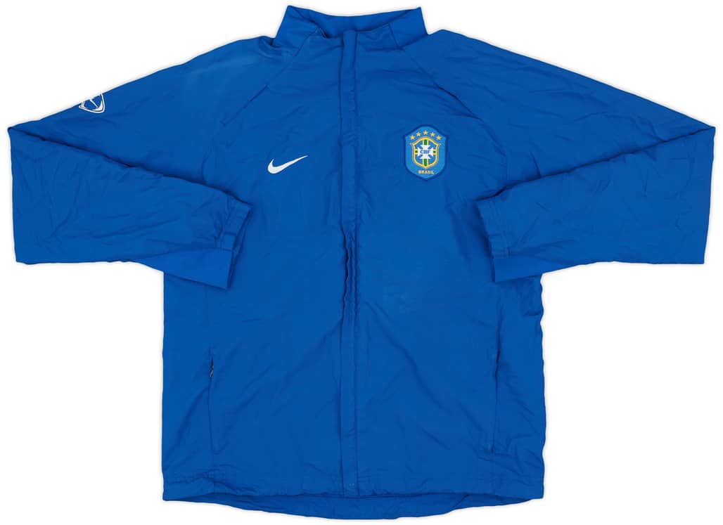 2006-08 Brazil Nike Track Jacket - 6/10 - (L)