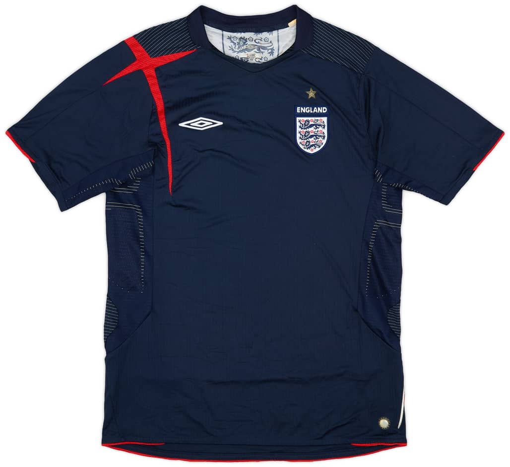 2005-06 England GK S/S Shirt - 7/10 - (M)