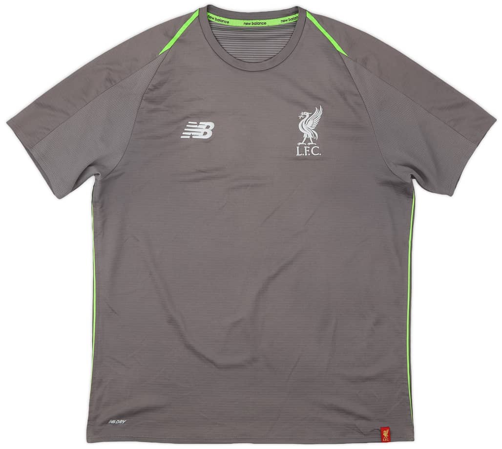 2018-19 Liverpool New Balance Training Shirt - 9/10 - (L)