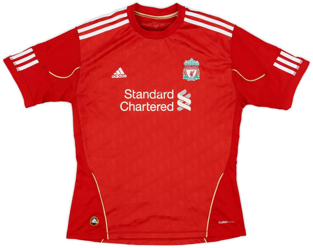 2010-12 Liverpool Home Shirt - 5/10 - (XL.Boys)