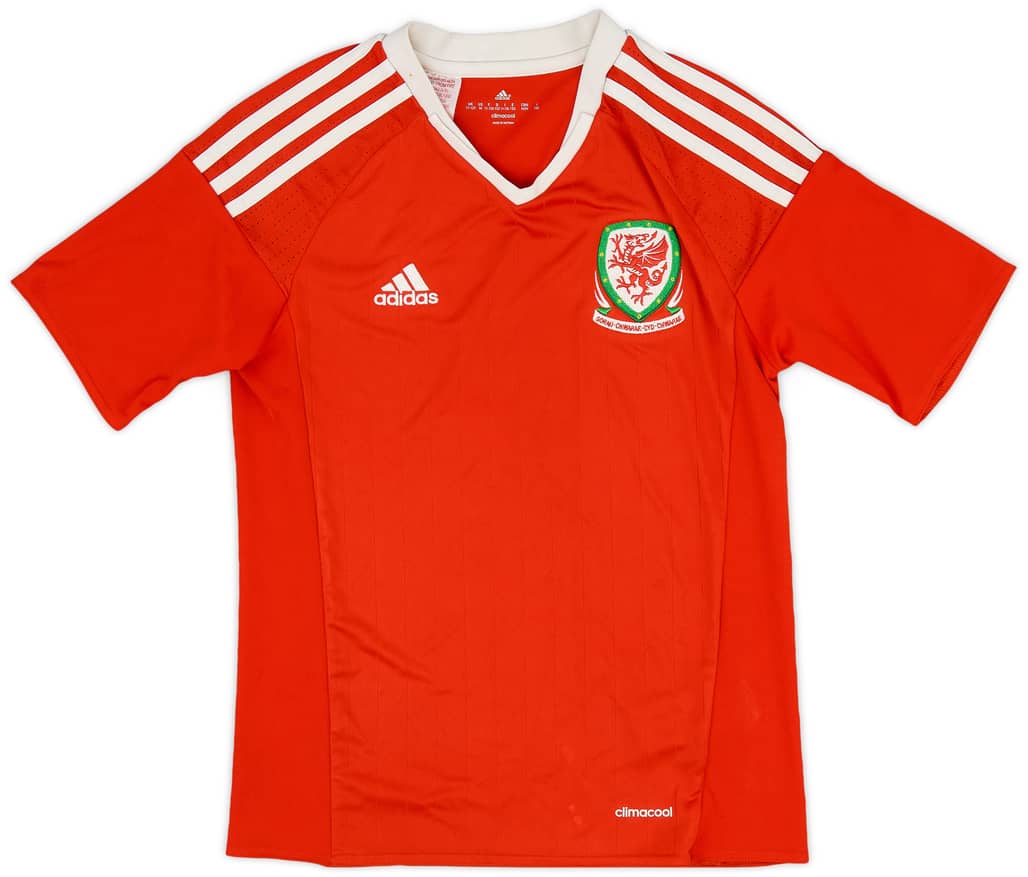 2016-17 Wales Home Shirt - 6/10 - (M.Boys)