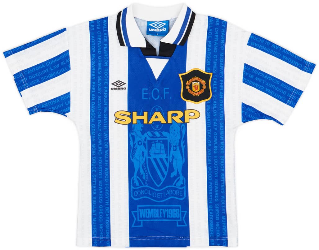 1994-96 Manchester United Third Shirt - 8/10 - (M.Boys)