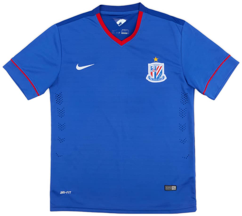 2013 Shanghai Shenhua Home Shirt - 8/10 - (M)