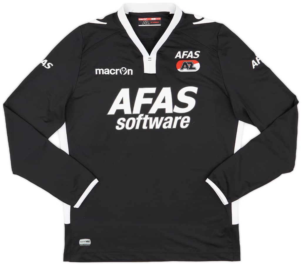 2014-15 AZ Alkmaar Away L/S Shirt - 7/10 - (S)